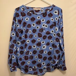 Loft floral blouse, size XSP